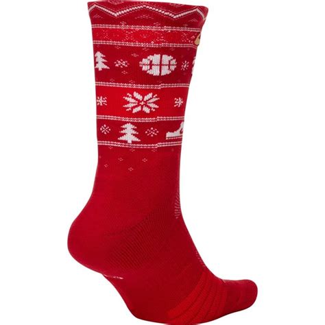 Nike Elite Christmas Socks - SX7866-687 - Basketo.pl