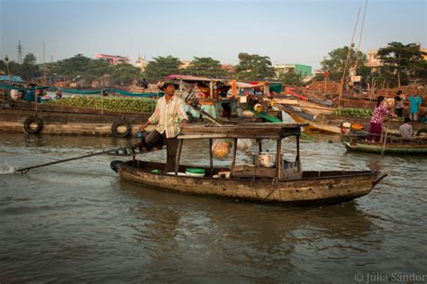 On the waters of the Mekong Delta - Worldviber