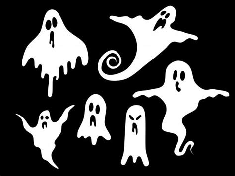 Halloween Ghost Silhouette (PNG Transparent) | OnlyGFX.com