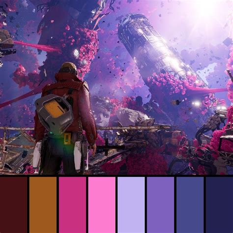 Guardians of the Galaxy Colors