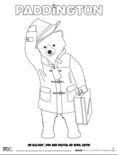 Free Printable Paddington Bear Coloring Pages - entonynBrey