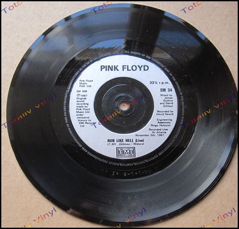 Totally Vinyl Records || Pink Floyd - On the turning away 7 inch ...