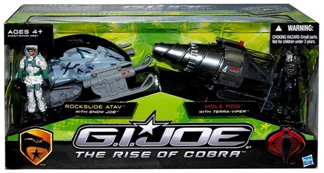 GI Joe The Rise of Cobra Rockslide ATAV Mole Pod Exclusive 3.75 Action ...