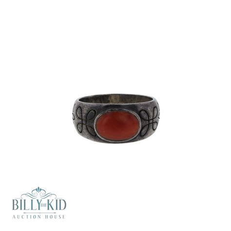 Lot - Vintage Carnelian Ring