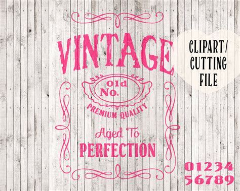 Vintage t shirt svg birthday svg shirt svg svg files for | Etsy