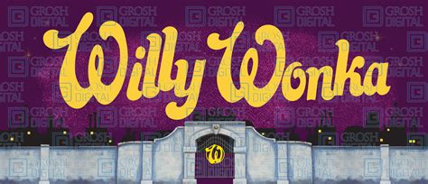 Willy Wonka Show Curtain Projected Backdrops - Grosh Digital