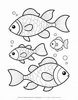 Unleash Underwater Creativity With Four Fish Coloring Page Bubbles sketch template