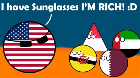 Countries Sunglasses [Countryballs Animation] - YouTube