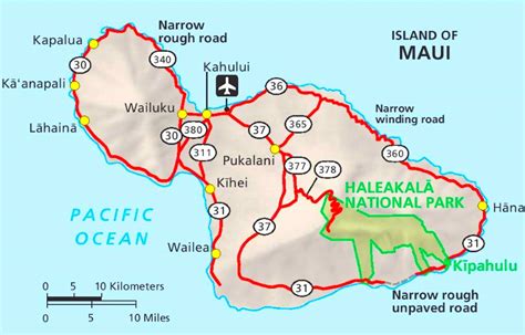 Haleakala Map