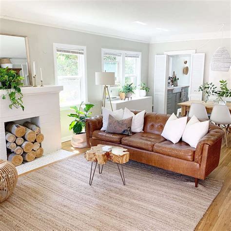 Brown Living Rooms That Prove It's a Pretty Hue