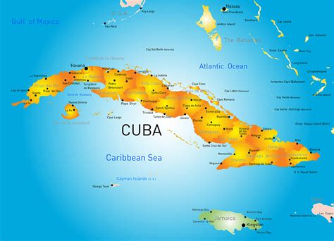 map of Cuba country | Illustrations ~ Creative Market