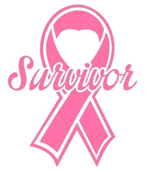 Breast Cancer Survivor vinyl car decal yeti decal tumbler | Etsy