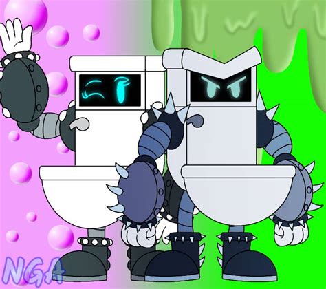 Turbo Toilet 2000 and Good Turbo Toilet 2000 by NeviaGreatestArt on DeviantArt