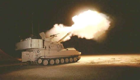 M109 Howitzer Firing | M109Paladin 155mm Howitzer Should Try AAA Skeet ...