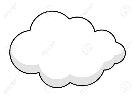 Fluffy clouds clipart - Clipground