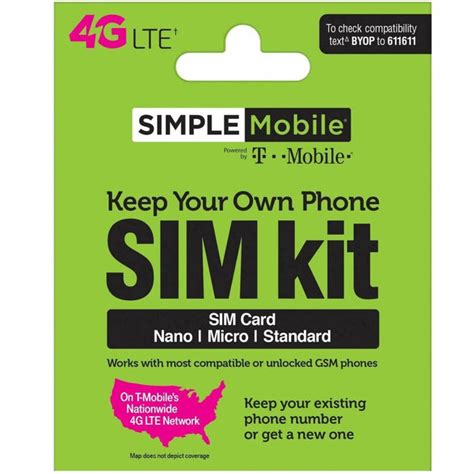 Replacement Simple Mobile SIM Card Kit – PrePaid Phone Zone