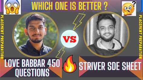 Striver SDE Sheet VS Love babbar 450 questions| DSA | Data Structures & Algorithms| Which is ...