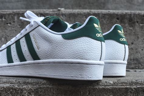 adidas Superstar Emerges in Updated White/Green Colorway | Nice Kicks