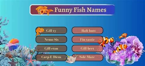 Fantastic Naming: A Guide To Choosing Catchy Fish Names - Good Name