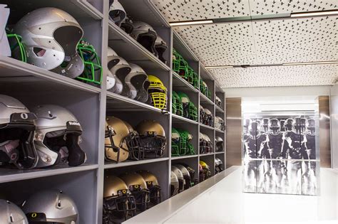 Behind the Scenes in a Athletic Equipment Storage Room | Equipment storage, Athletic equipment ...