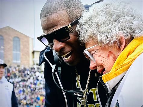 Coach Prime and 99 year-old fan share key lessons for lifelong success ...