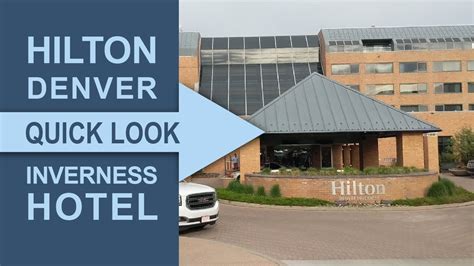 HOTEL REPORT: Hilton Denver Inverness Hotel - YouTube