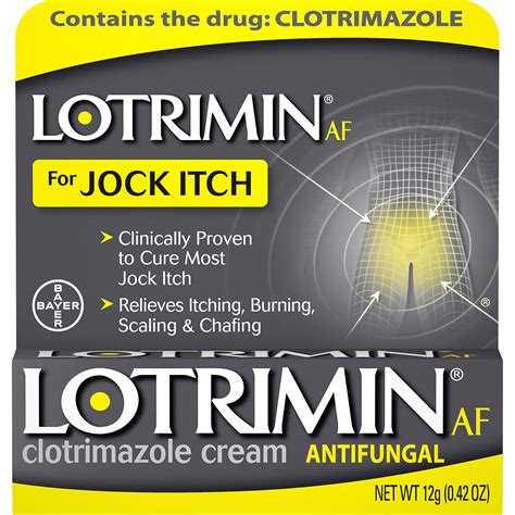 Buy Lotrimin AF Jock Itch Antifungal, Jock Itch, and Athlete's Foot ...