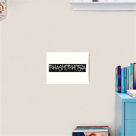 "Phasmophobia Game Logo" Art Print by Nvaa | Redbubble