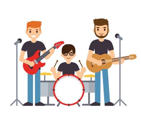 Rock Band Illustrations, Royalty-Free Vector Graphics & Clip Art - iStock