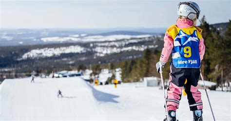 Idre Fjäll skisportssted i Dalarna i Sverige - Øresundsbron