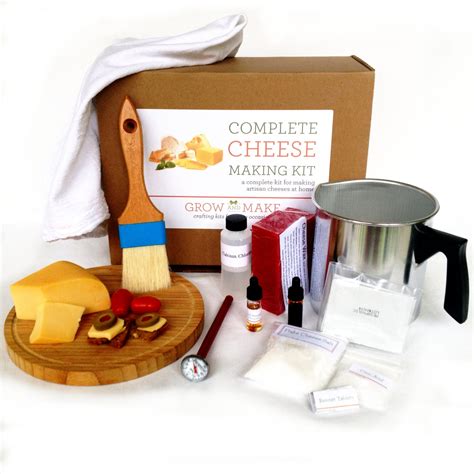 Complete Cheese Making Kit Make goat chevre paneer by GrowandMake