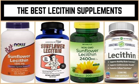 The 10 Best Lecithin Supplements (January 2025) - Jacked Gorilla