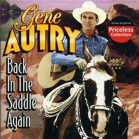 Gene Autry - Back in the Saddle Again [CD] - Walmart.com - Walmart.com