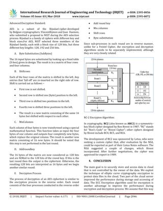 IRJET- Secure File Storage on Cloud using Cryptography | PDF