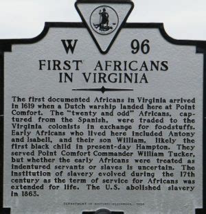 Aug. 20, 1619: Africans in Virginia - Zinn Education Project