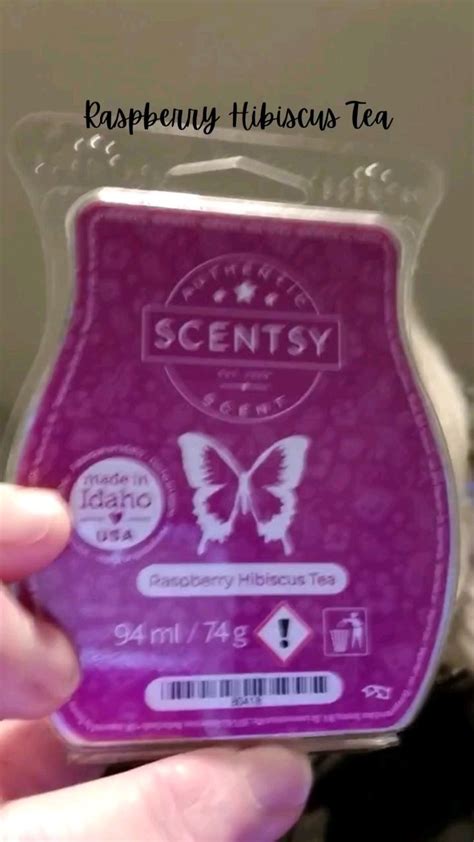 Raspberry Hibiscus Tea is the next NEW fragrance to look at | Scentsy wax bars, Scentsy ...