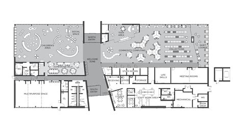 Home Library Floor Plan Layouts