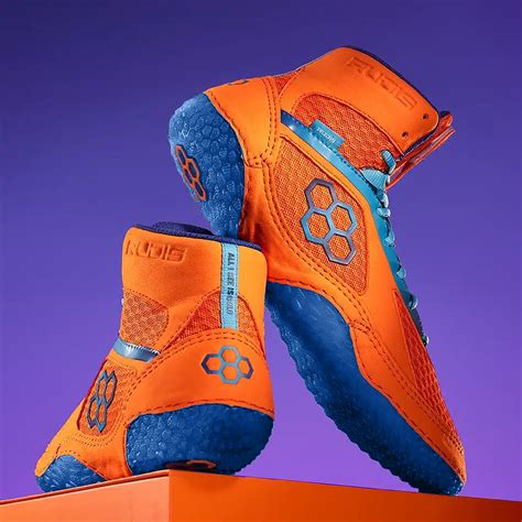 Jordan Burroughs Alpha 2.0 Adult Wrestling Shoes - World Wide Orange ...