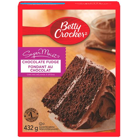 Betty Crocker SuperMoist Cake Mix - Chocolate Fudge - 432g | London Drugs