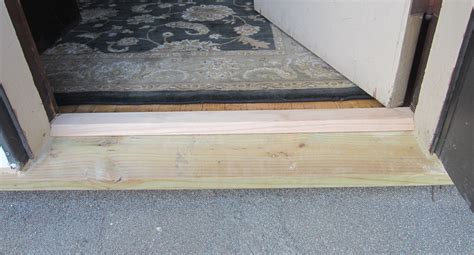 installation - What's the proper way to attach an exterior door threshold? - Home Improvement ...