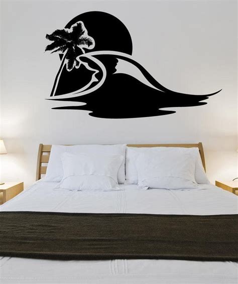 Vinyl Wall Decal Sticker Beach Wave #1137