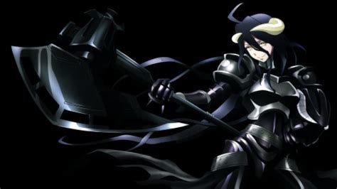 Dark, Anime, Albedo , Overlord (anime), Axe - Overlord Albedo Black ...