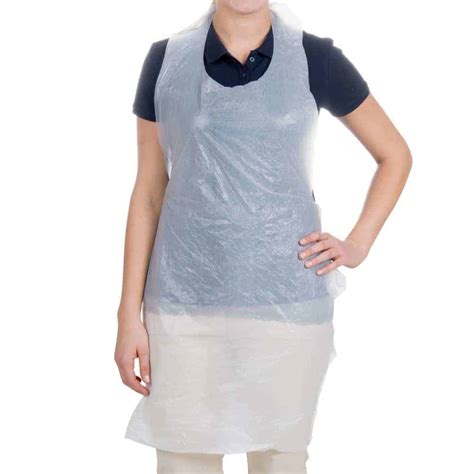 Disposable Clear Aprons (100 pcs) - Jules Hair & Beauty Supplies