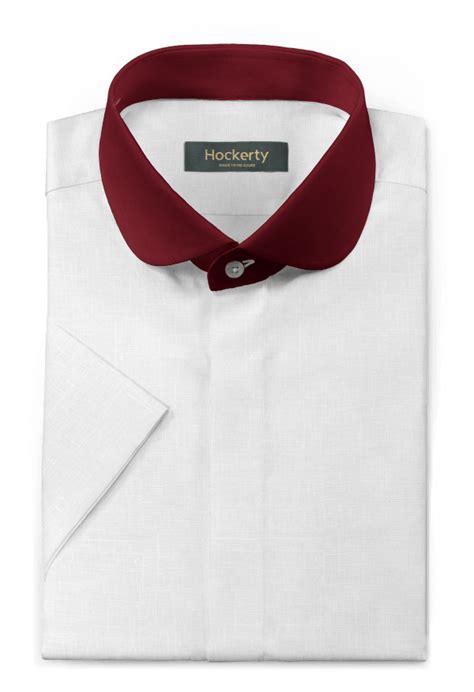 Club Collar Shirts | Rounded Collar Dress Shirts - Hockerty