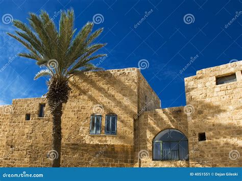 Detail of old city Jaffa stock image. Image of urban, islam - 4051551