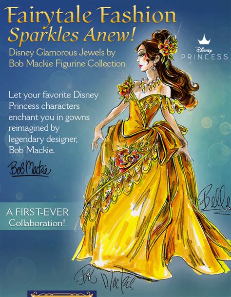 Glamour Comes Alive in Disney Princess Figurines by Bob Mackie - Bradford Exchange