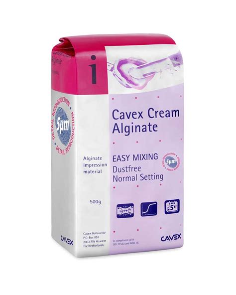 CAVEX- CREAM ALGINATE IMPRESSION MATERIAL - Buy Dental