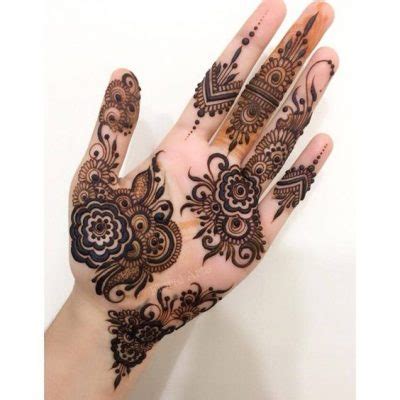 Classy Floral Arabic Mehndi Design - Floral Arabic Mehndi Designs ...