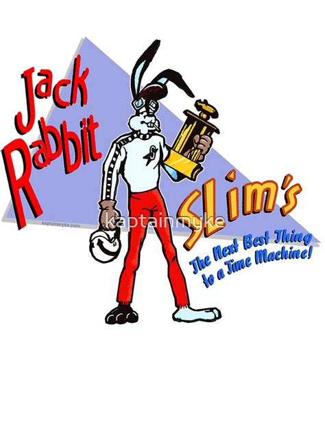 "Jack Rabbit Slims" Stickers by kaptainmyke | Redbubble