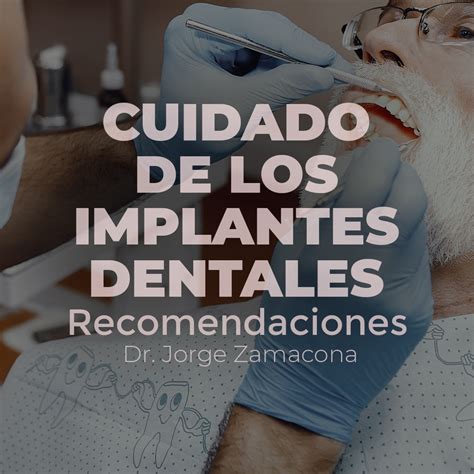 CUIDADO DE LOS IMPLANTES DENTALES - policlinicaareilza